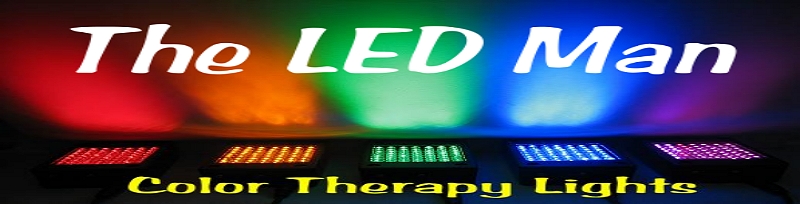 The LED Man Color therapy Lights and panels